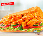 Descubre el sub Teriyaki de las franquicias Subway